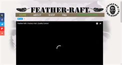 Desktop Screenshot of feather-raft.com